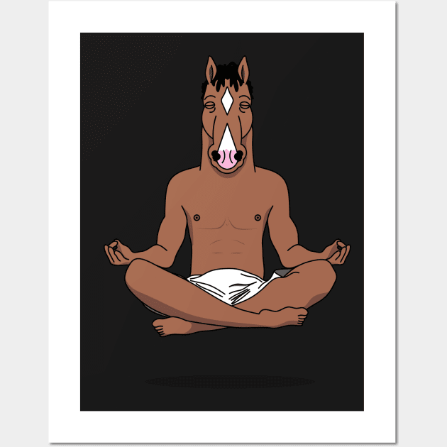 Bojack Peace of Mind Wall Art by earbito